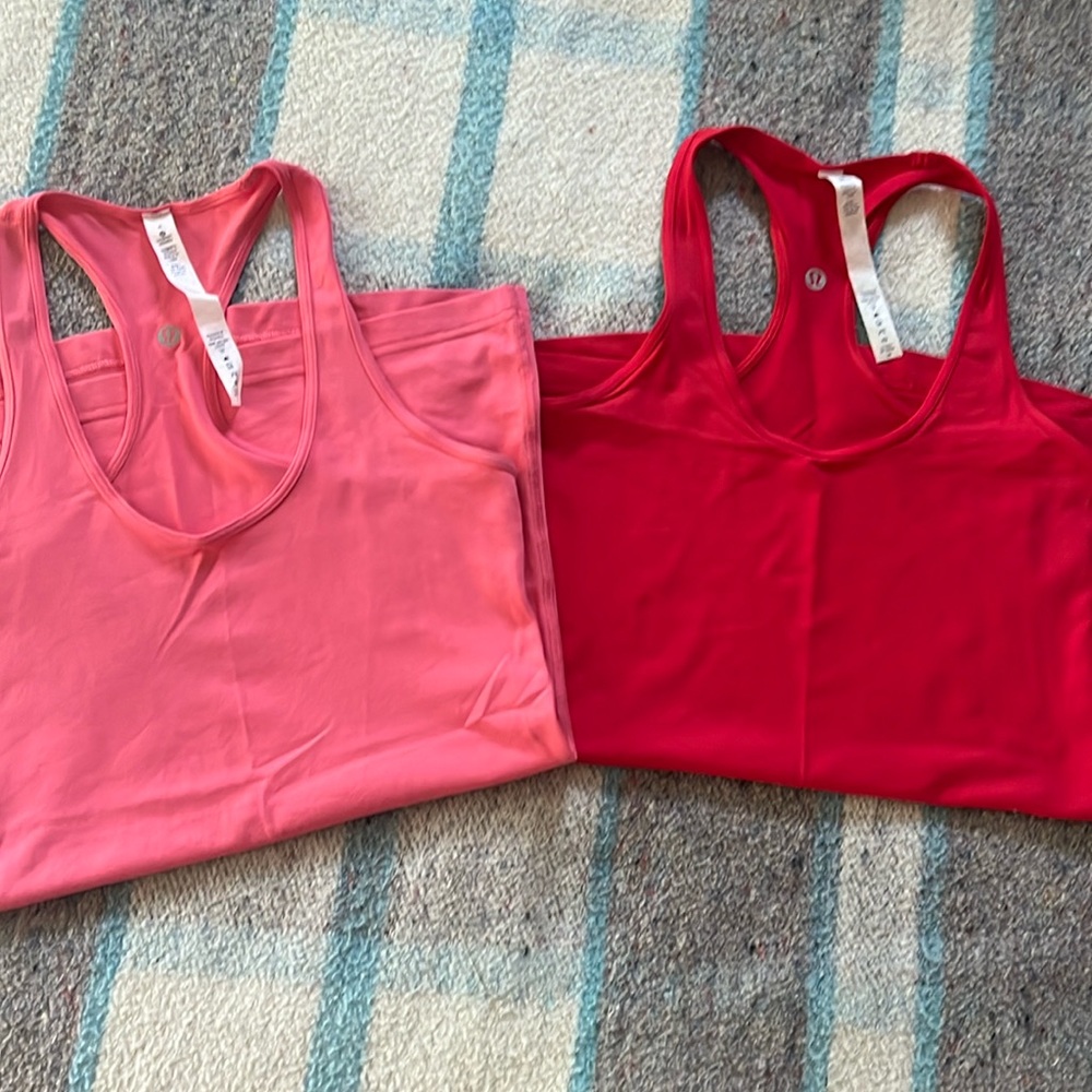 Women’s size 6 Lululemon tank tops